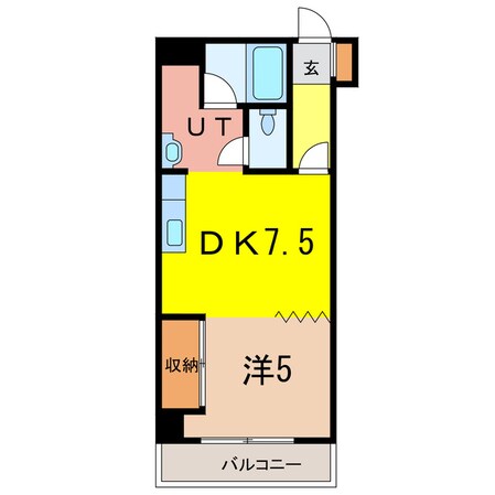 114池尻マンションの物件間取画像